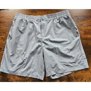 Burlebo Men's River Rock Gray XXLarge Everyday Shorts Pockets